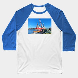 Port of Blyth Import Dock Baseball T-Shirt